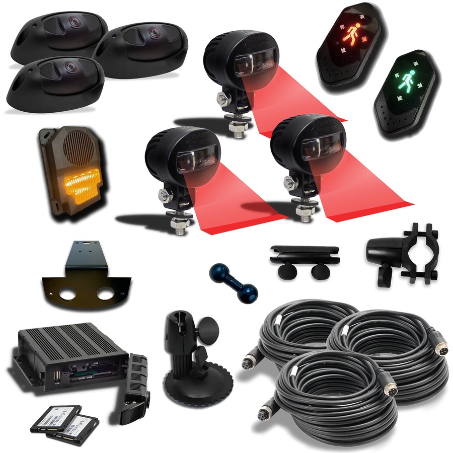 3 Camera AI HFR Solution with DVR