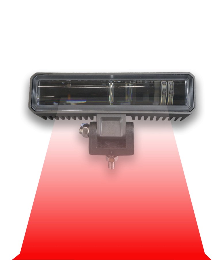 LED Zonal Light Red