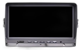 7-inch AHD monitor, 4 inputs, auto-resolution
