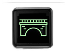 In-cab low bridge detection display